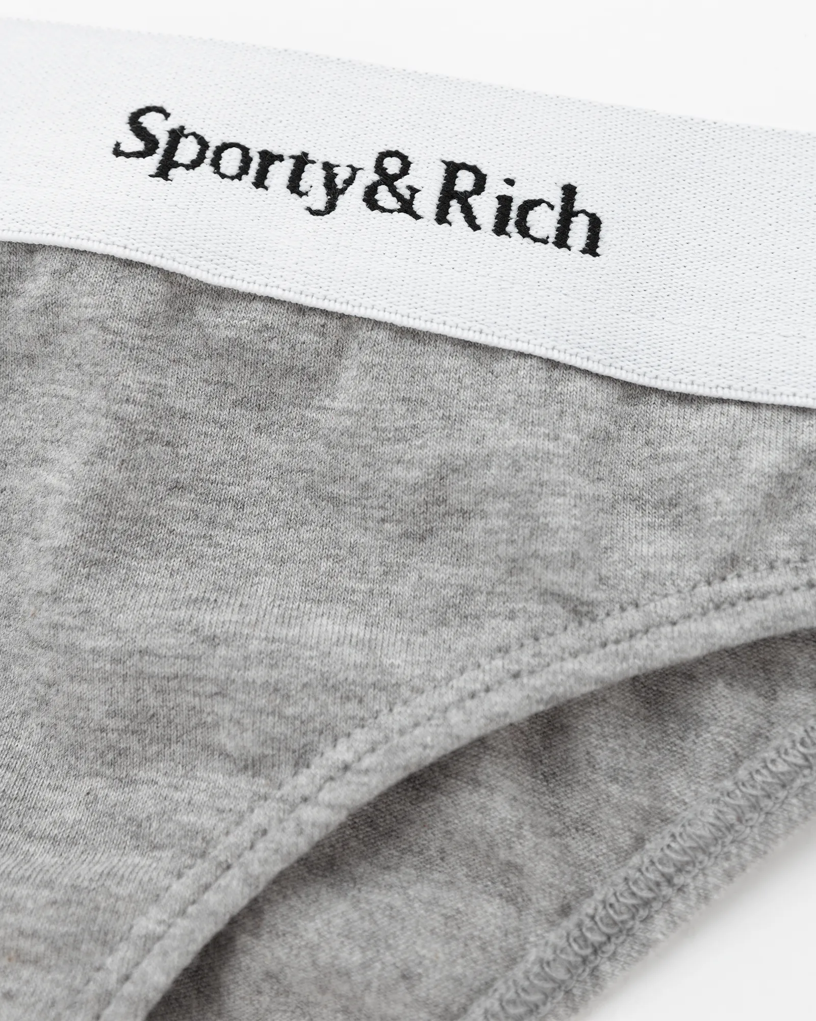 Sporty & Rich Serif Logo Thong