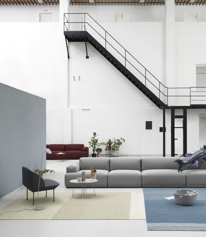 Muuto Restore Tray opbergmand 32x12 grijs