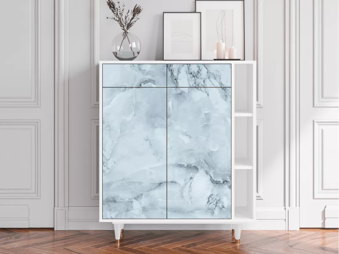 Buffet - 96х110х41 cm - BS6 - Glacial Colour, Blanc