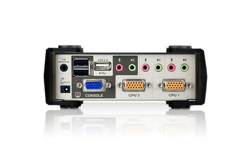 KVM Switch CS1732B<br>2-Port KVM-Switch mit USB-Hub