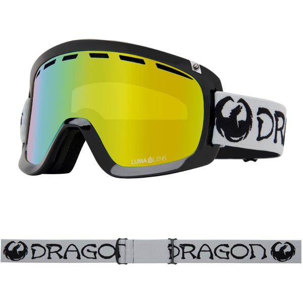 Masque de ski DRAGON D1 OTG CLASSICGREY/LLGOLDION+LLLTROSE