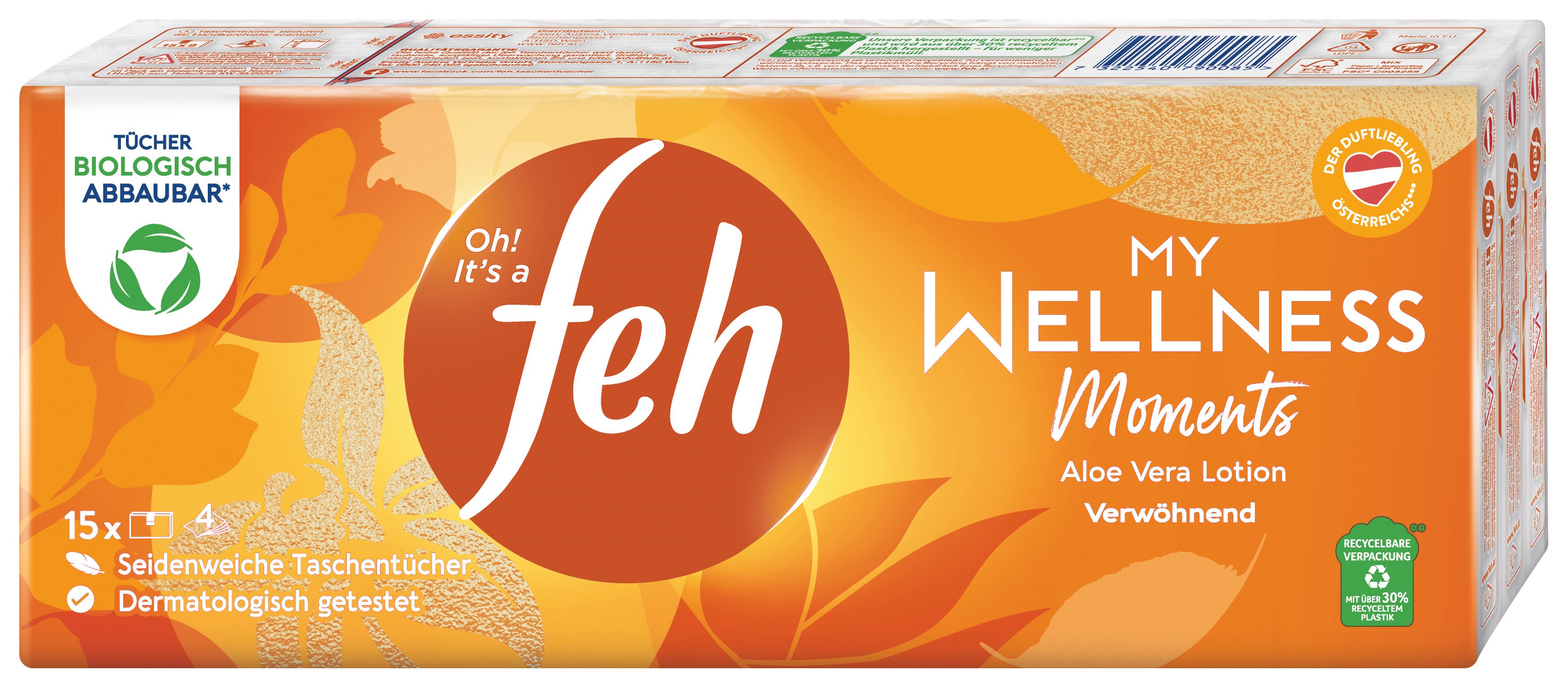 Feh Taschentücher Lotion mit Aloe Vera