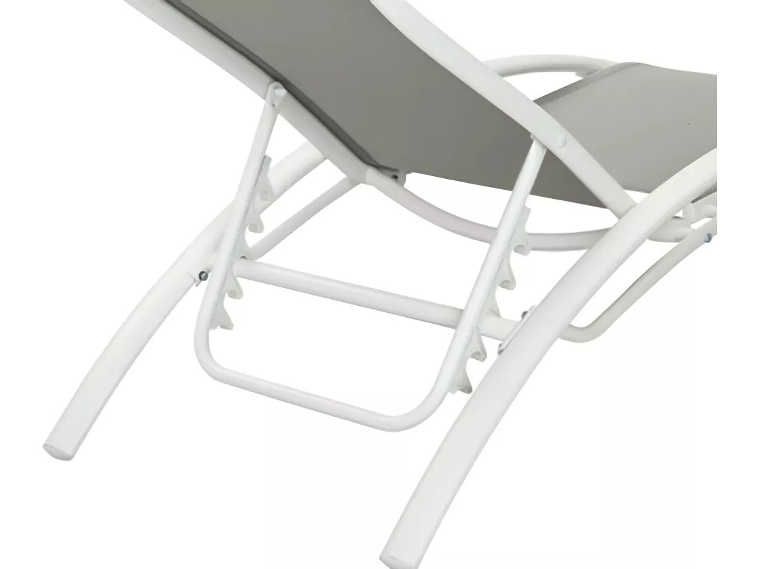 Bain de soleil en aluminium 