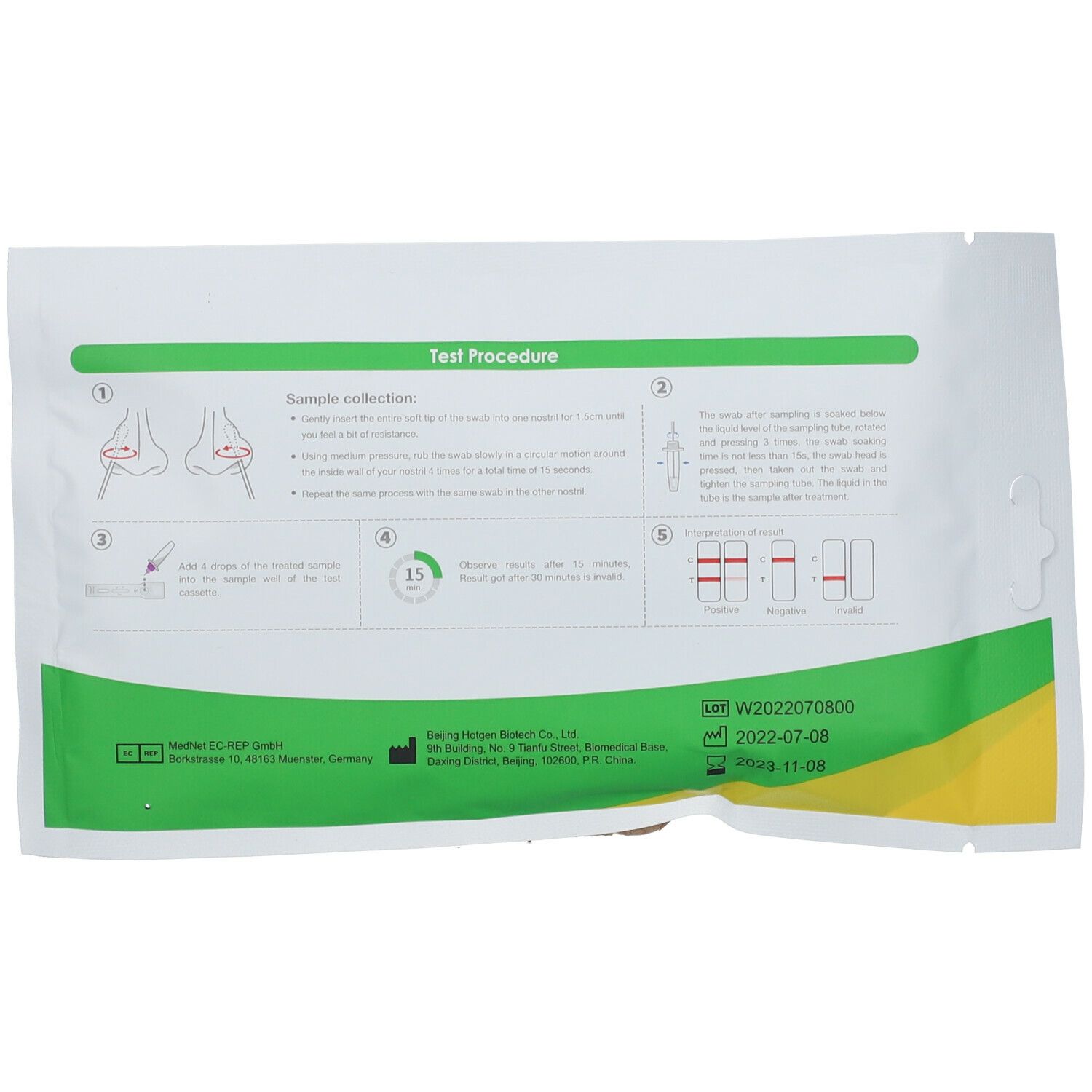 Hotgen Covid-19-Antigen-Selbsttest