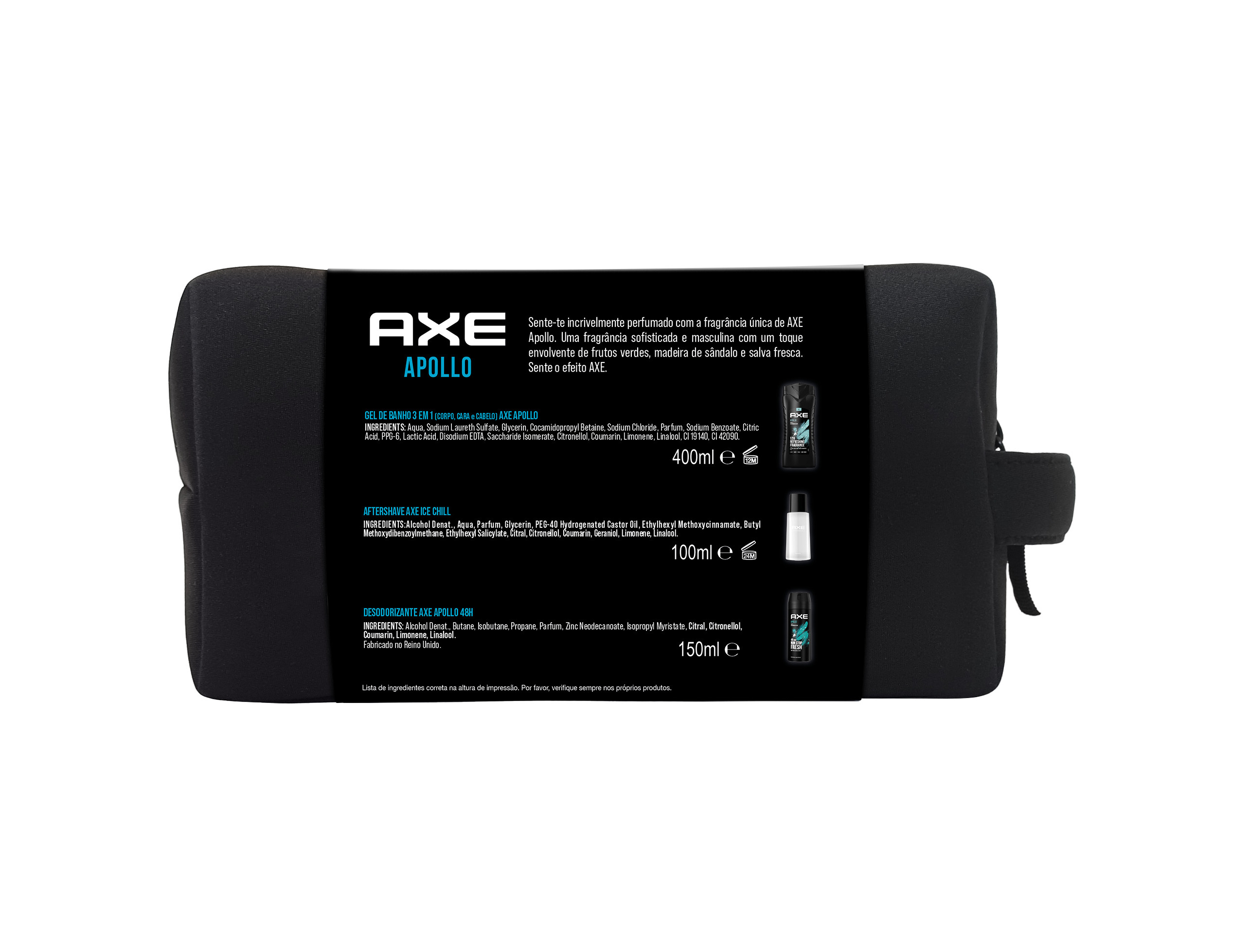 CONJUNTO AXE APOLLO