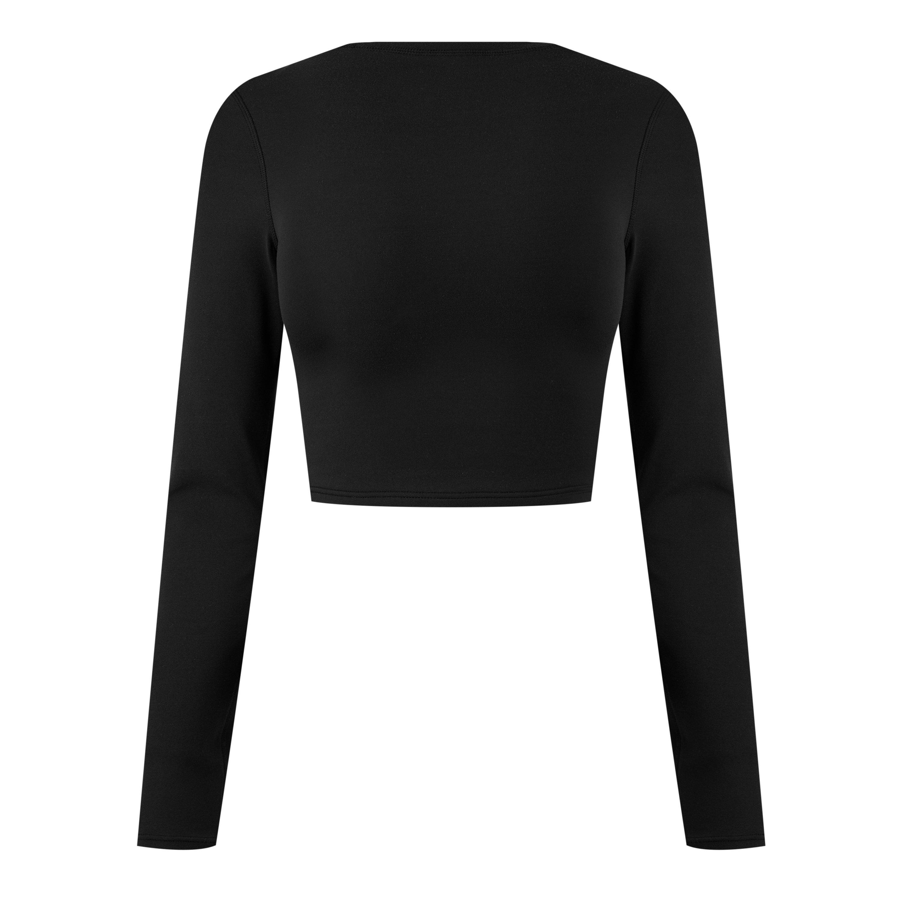 USA Pro Long Sleeve Crop Top Womens