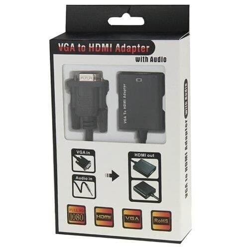 VGA til HDMI 4K Ultra HD Konverter