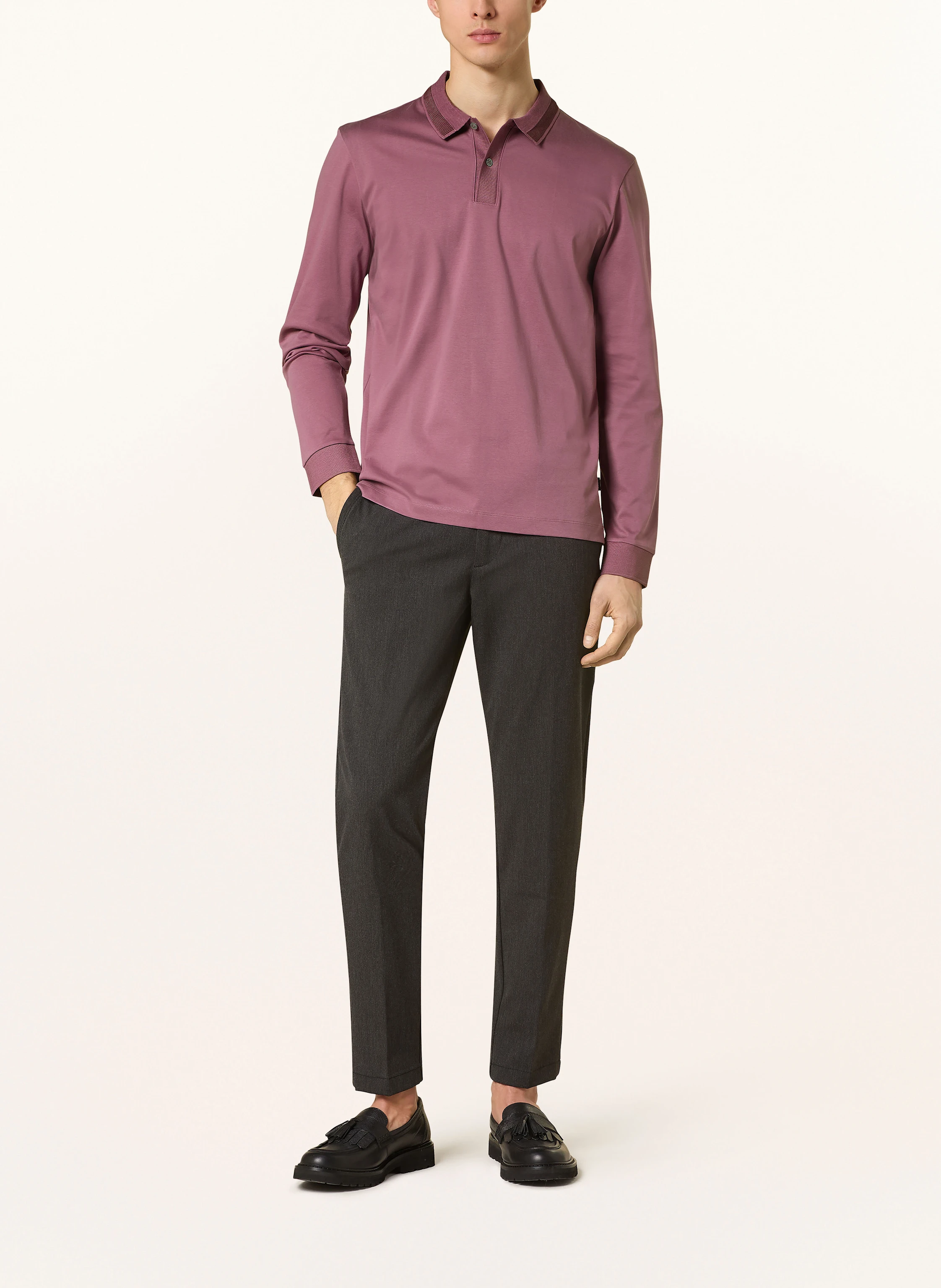 BOSS Jersey-Poloshirt PLEINS