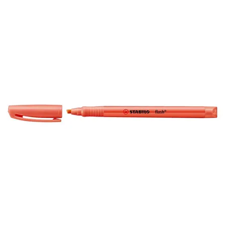 Textmarker - STABILO flash - rot