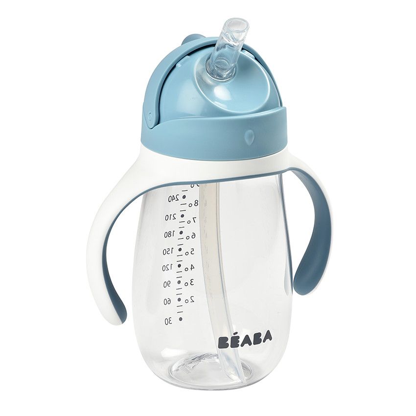 Tasse paille 300 ml - Windy Blue - Ecru