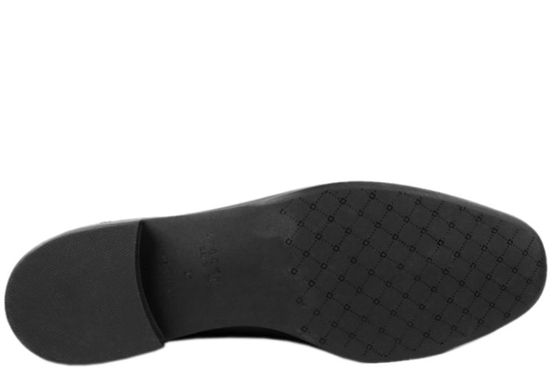 STOCKHOLM DESIGN SORT SKIND LOAFERS