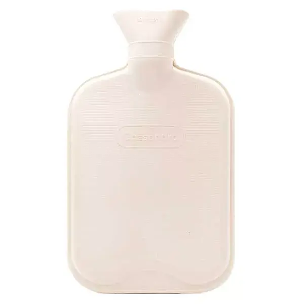 Bolsa de água quente Cassandra Cream em borracha, 1,8L