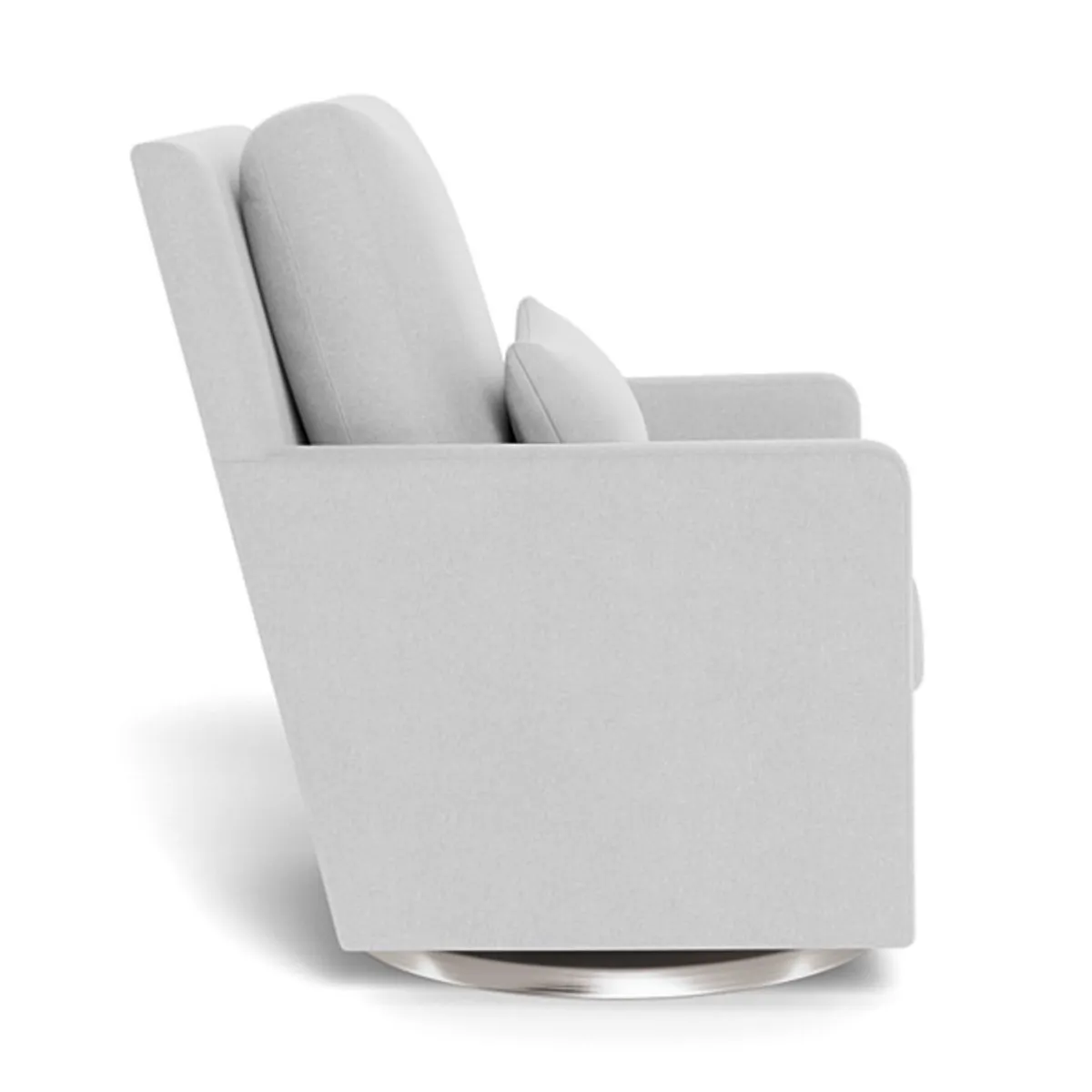 Monte Fauteuil Berçant et Pivotant Como - Ash  Argent