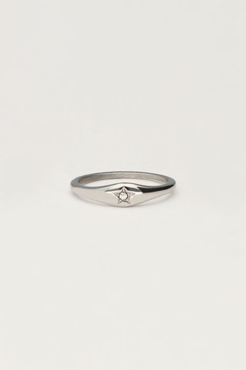 Starry ring met strass steentje
