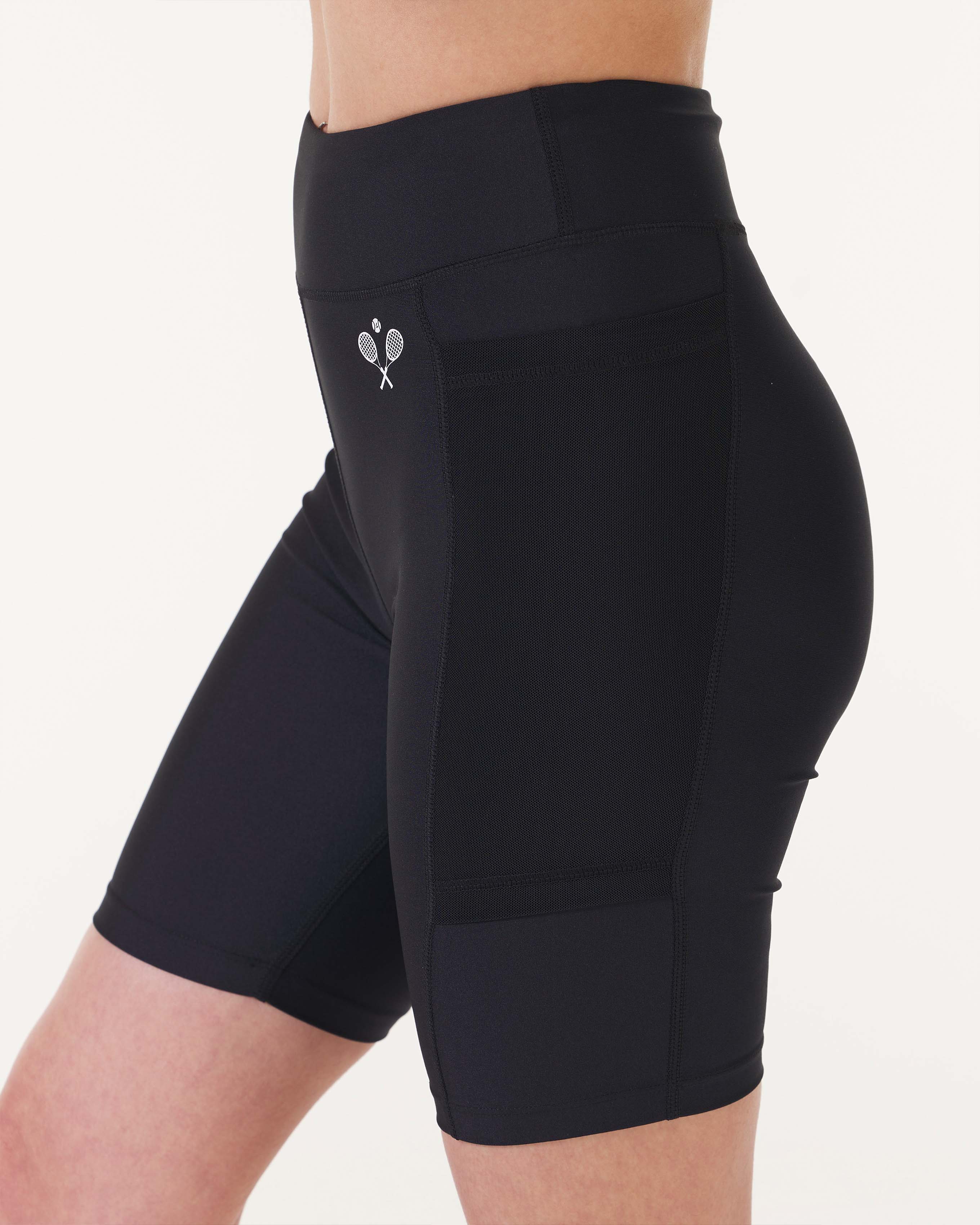 LEVITY Match Ballpocket Short Tights Black