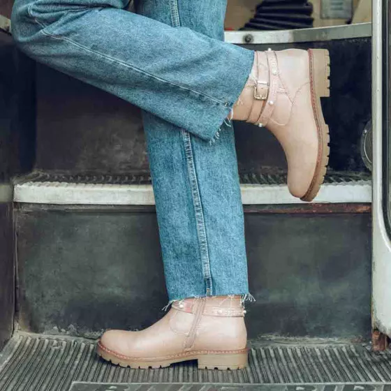 Bottines ROSE LITTLE LOLITA