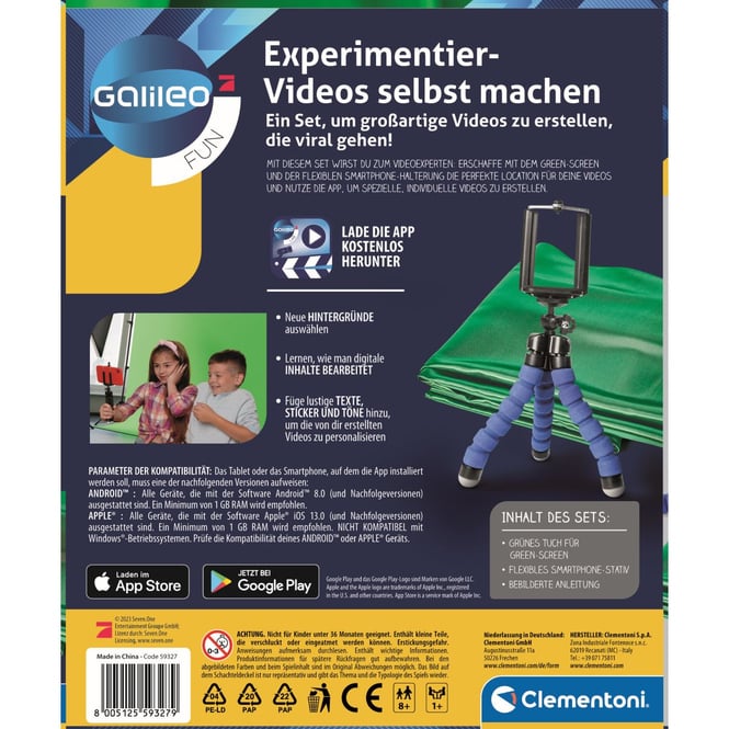 Galileo Fun - Experimentier-Videos selbst machen