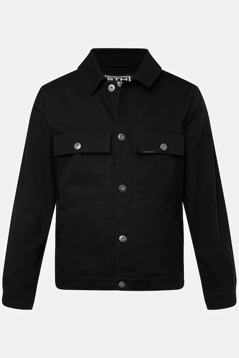 STHUGE Twilljacke, große Brusttaschen, bis 8 XL