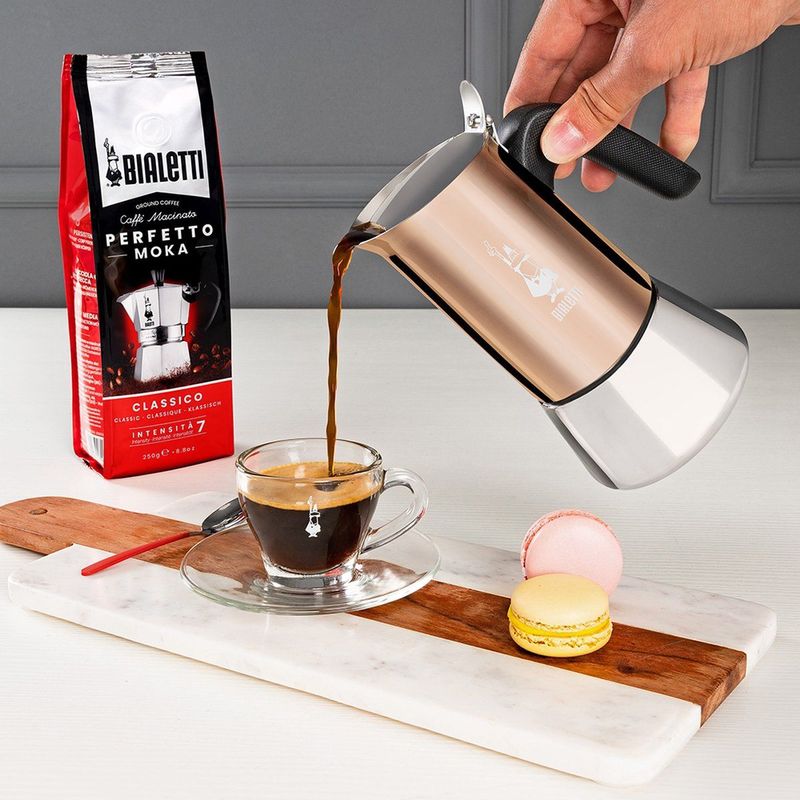 Bialetti Venus Copper - Percolator - 6 kops - Roestvrijstaal - Inductiegeschikt