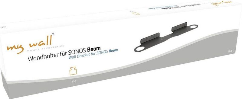 Mywa Sonos beugel Beam Soundbar Zwart