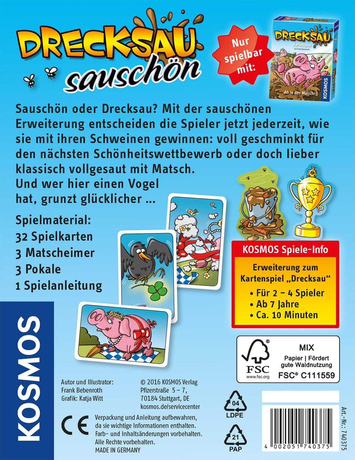 Gesellschaftsspielerweiterung – DRECKSAU