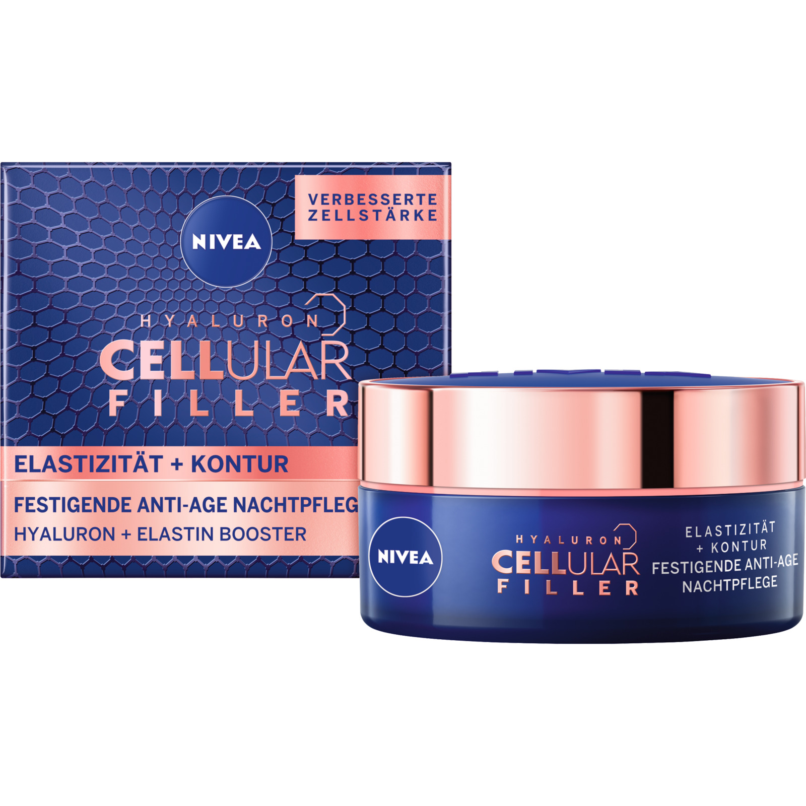 Nivea Nachtcreme Hyaluron Cellular Filler 50 ml