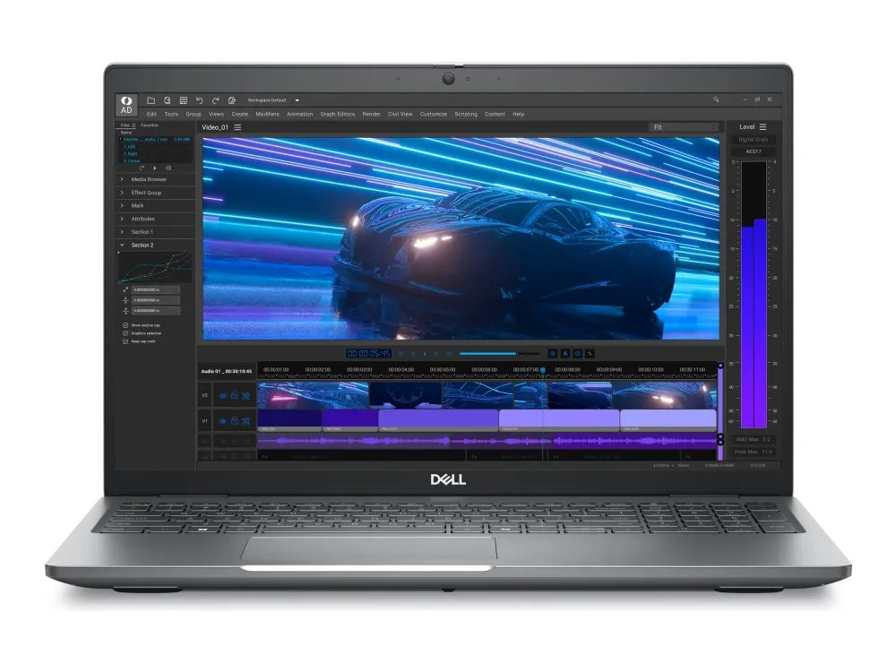 Dell Precision 3591 - Intel Core Ultra 7 - 155H / op til 4.8 GHz - Win 11 Pro - RTX 1000 Ada - 32 GB RAM - 1 TB SSD NVMe, Class 40 - 15.6