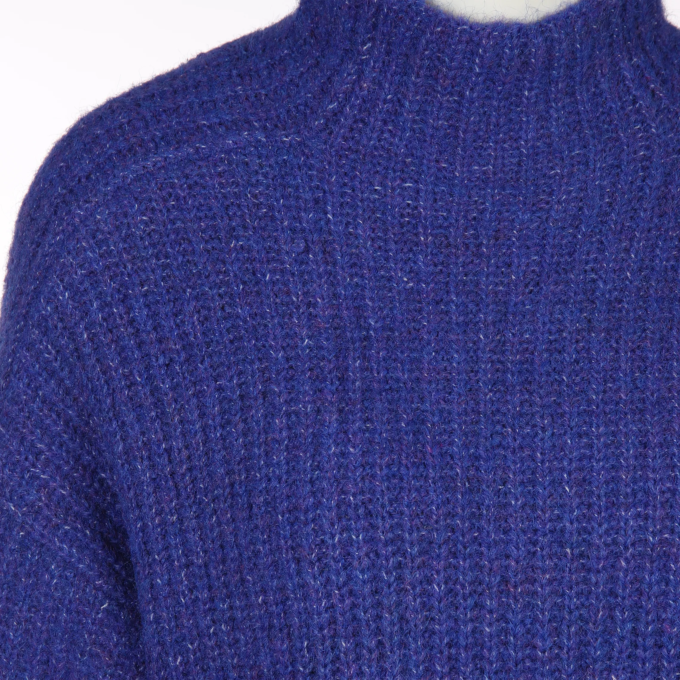 Damen Rollkragenpullover in melierter Optik
