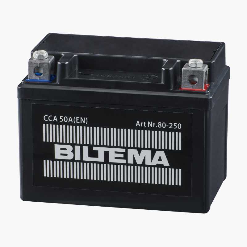 MC-batteri SMF, 12 V, 4 Ah, 110 x 70 x 85 mm