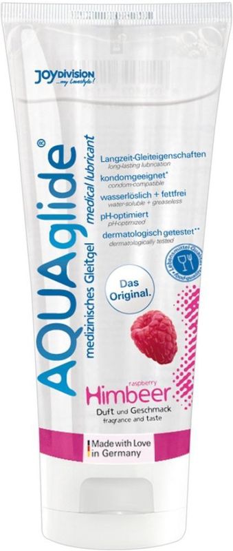 Joydivision - AQUAglide - Glijmiddel - Frambozen - 100 ml