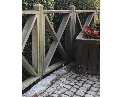 FLAIRSTONE universele steen graniet Bergama grijs 10 x 10 x 25 cm