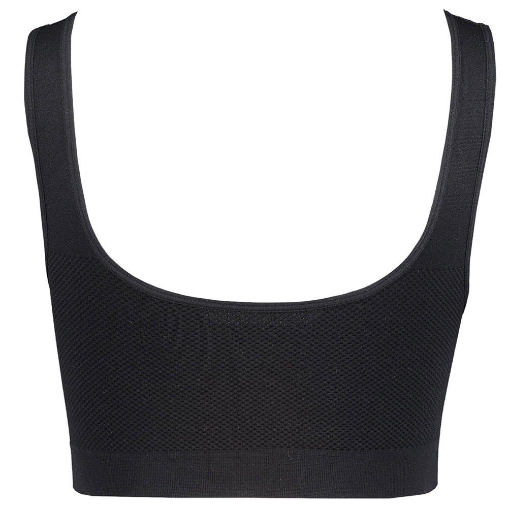 Dames sport BH Naadloos Zwart kopen? Goed en goedkoop
