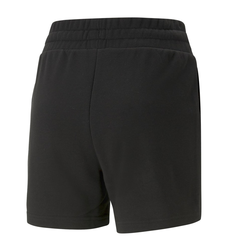 Shorts Puma Classic Pintuck pretos