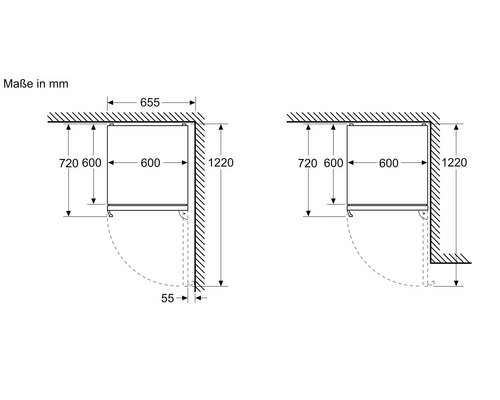 Bosch KGN39AIBT koel-vriescombinatie, afmetingen (B x H x D): 60 x 203 x 66,5 cm, koelgedeelte: 260 l, vriesgedeelte: 103 l