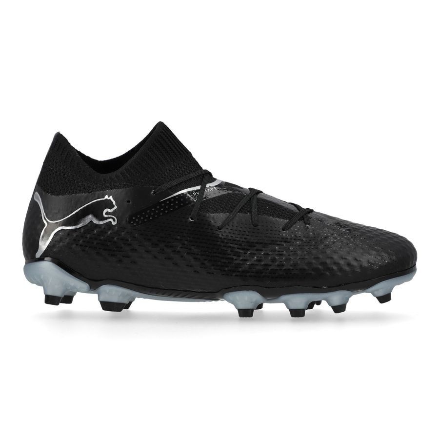 PUMA Future 7 Pro FG/AG Eclipse - Noir/Argenté Enfant