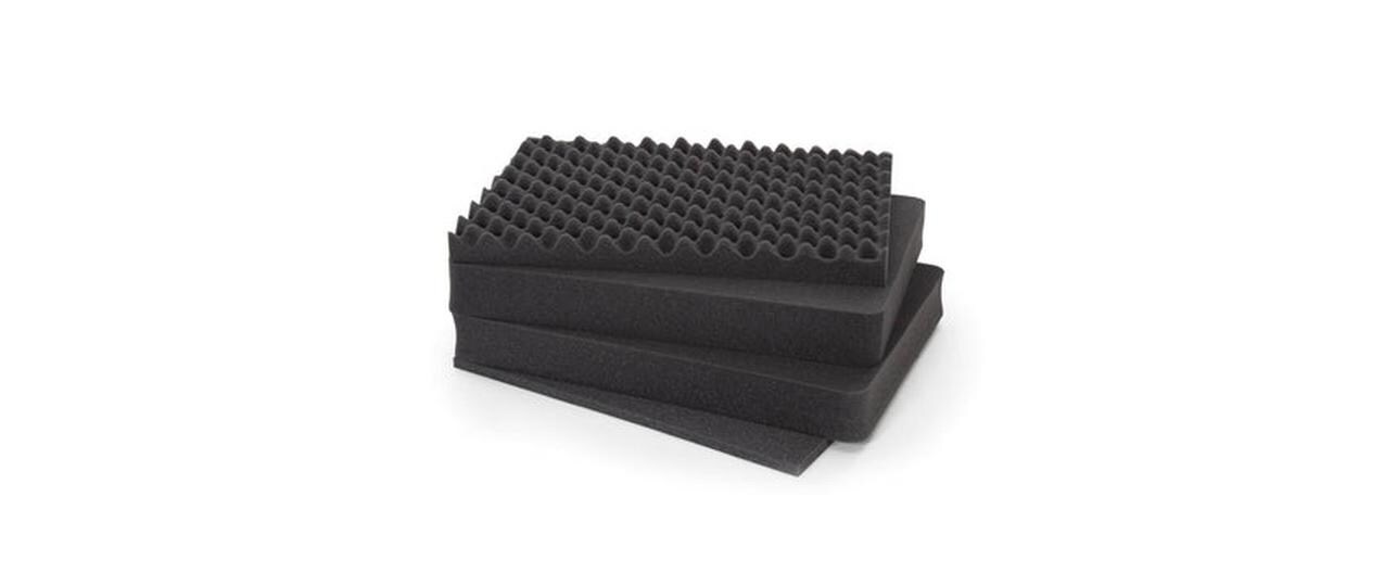 Schaumstoffeinsatz Set für Mod. 940<br>Würfelschaumeinlage für Kunststoffkoffer 940 zum Schutz wertvoller Ausrüstung und empfindlicher Geräte