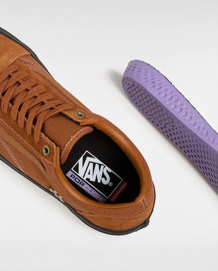 Vans Skate Old Skool Sienna Chocolate 8 US / 40.5 EU