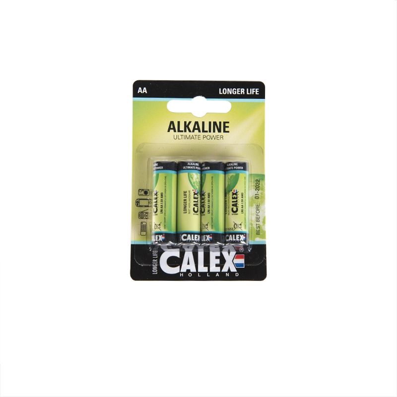 4-Pack AA batterijen - Penlite Alkaline Longlife