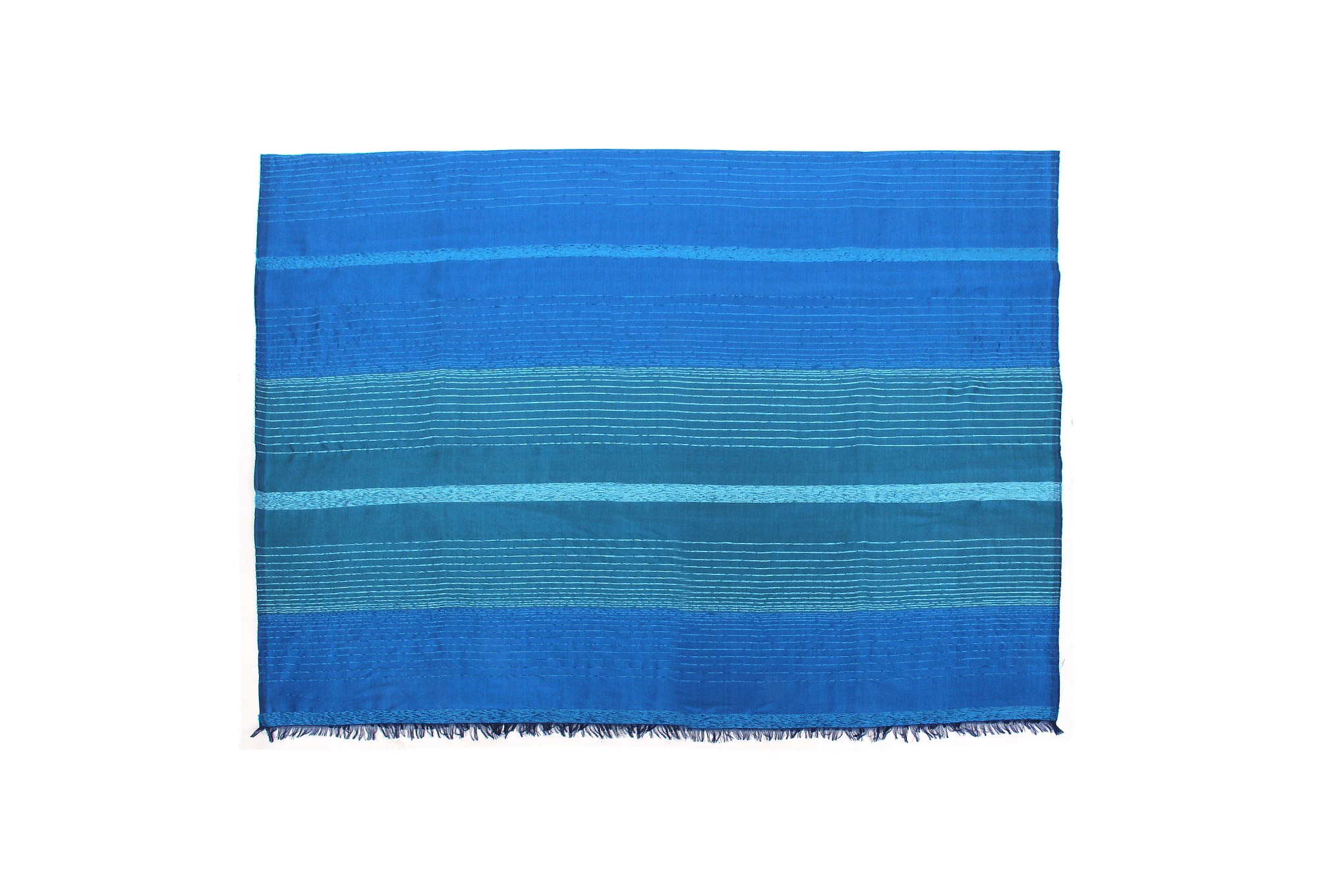 Decke aus Sabra 'Ocean', blau, T 300 cm, B 200 cm von fischer's lagerhaus