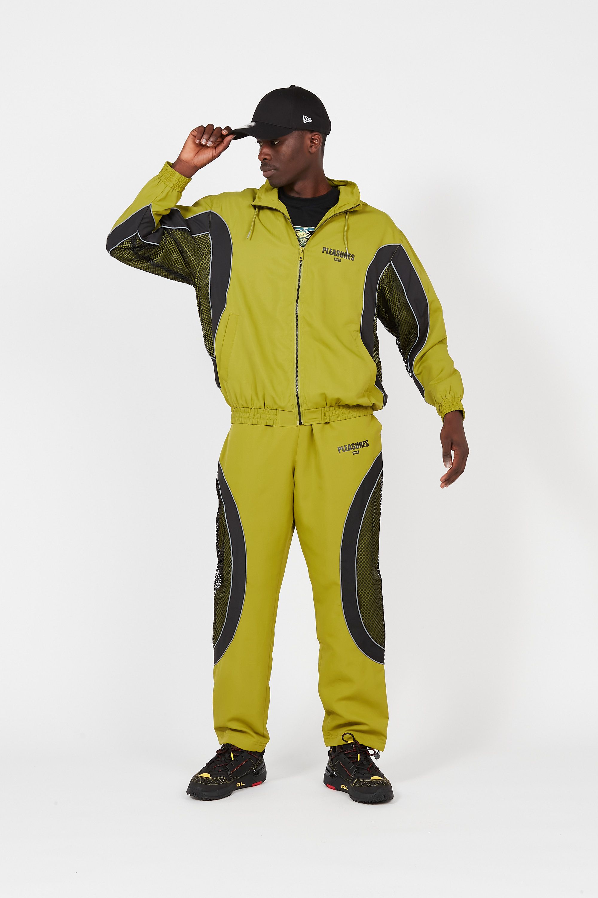 HUF VESTE DARTON TRACK Vert