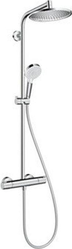 Hansgrohe - Crometta S - Showerpipe 240 1jet EcoSmart - Chroom - Thermostaat
