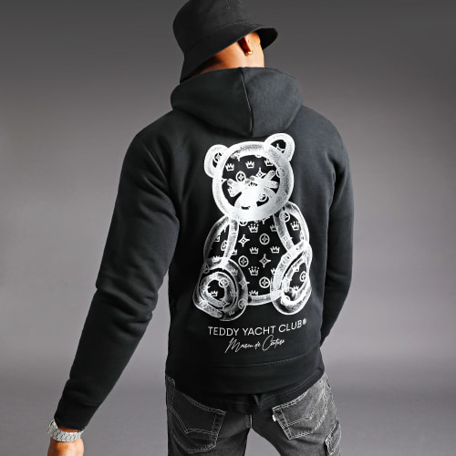 Sweat Capuche Maison De Couture Rush Noir