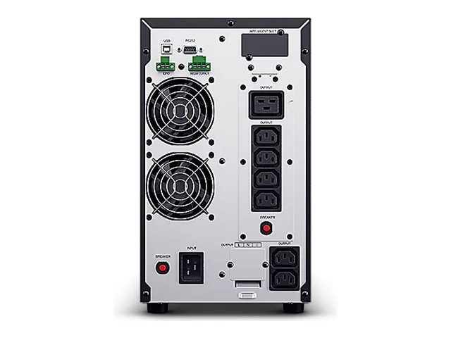 CyberPower Online S Series OLS3000EA - UPS - AC 230 V - 2700 Watt - 3000 VA - 9 At - RS-232, USB - output-stikforbindelser: 8 - aktiv PFC - sort