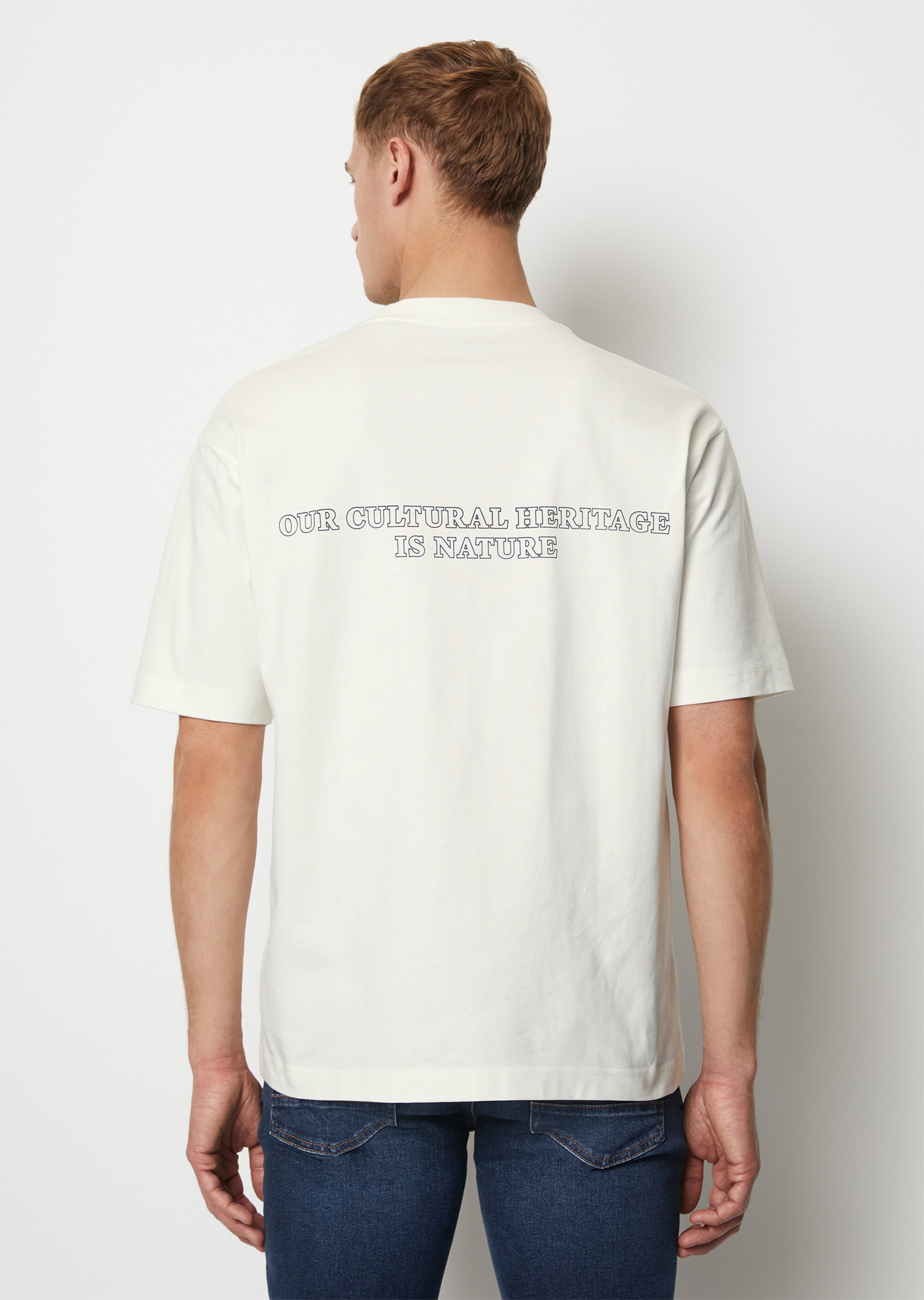 T-Shirt relaxed mit Statement-Rückenprint