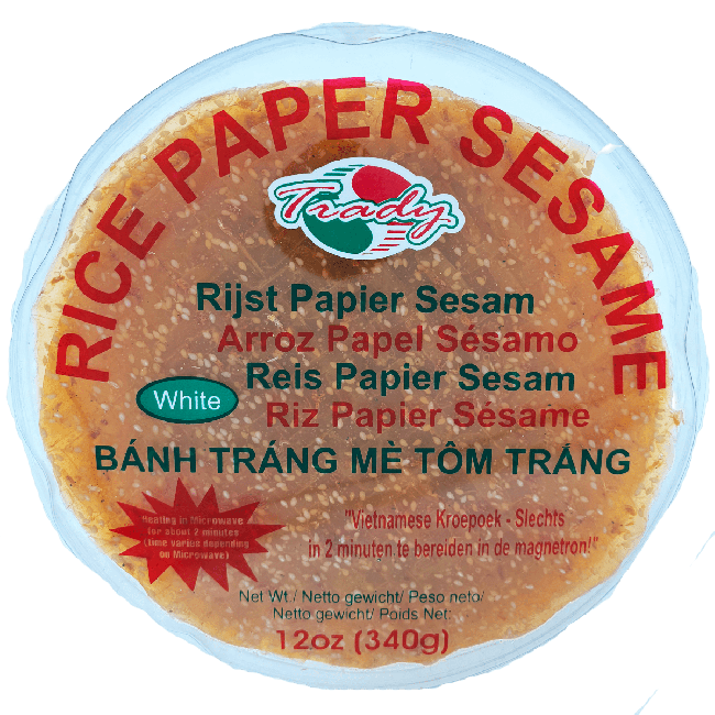 Trady Rijstpapier Sesam 340g