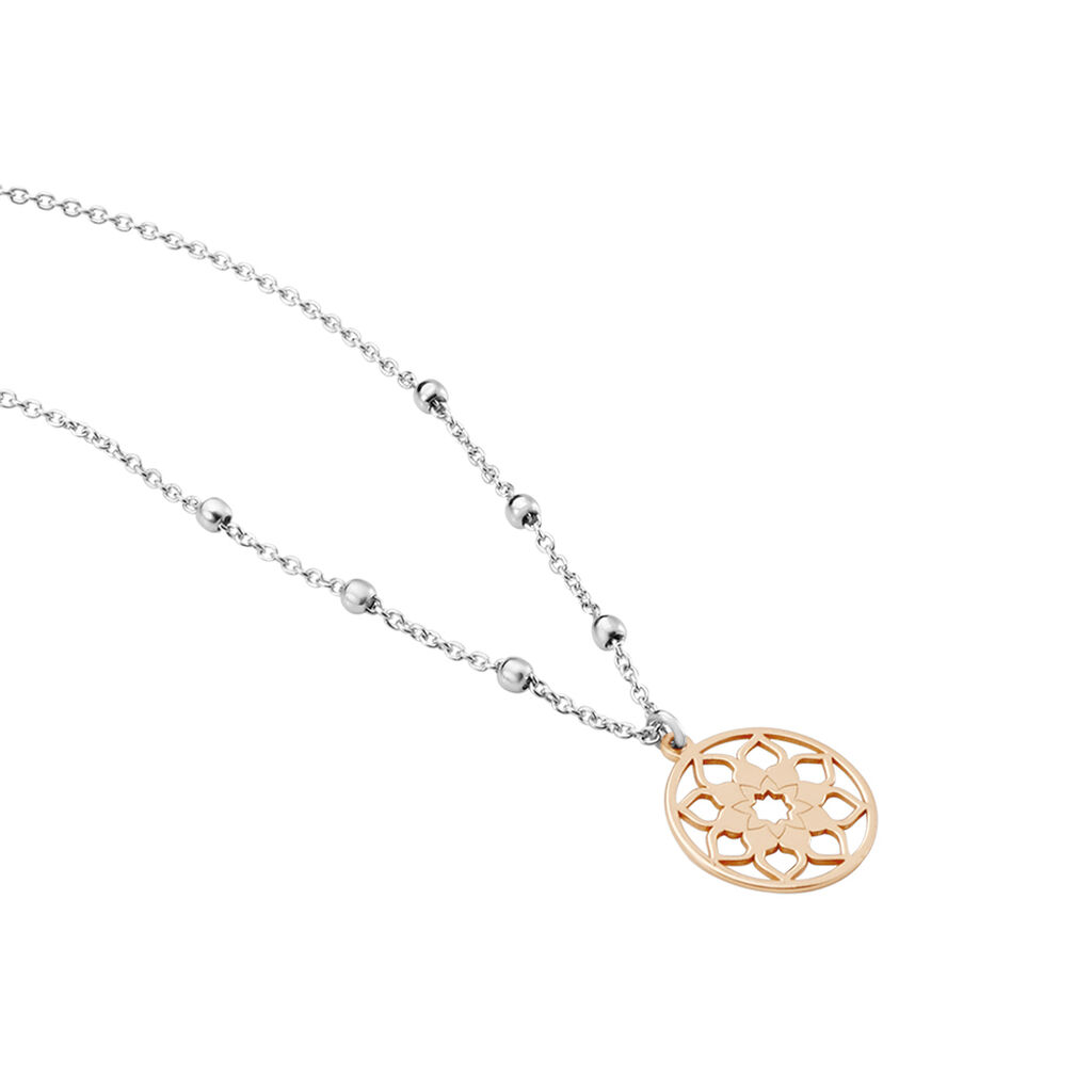 Collier Argent Bicolore Vicencio