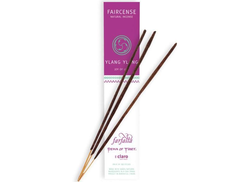 Farfalla Räucherstäbchen Joy of Life 10 Stück Räucherstäbchen für eine schöne Atmosphäre mit Ylang Ylang