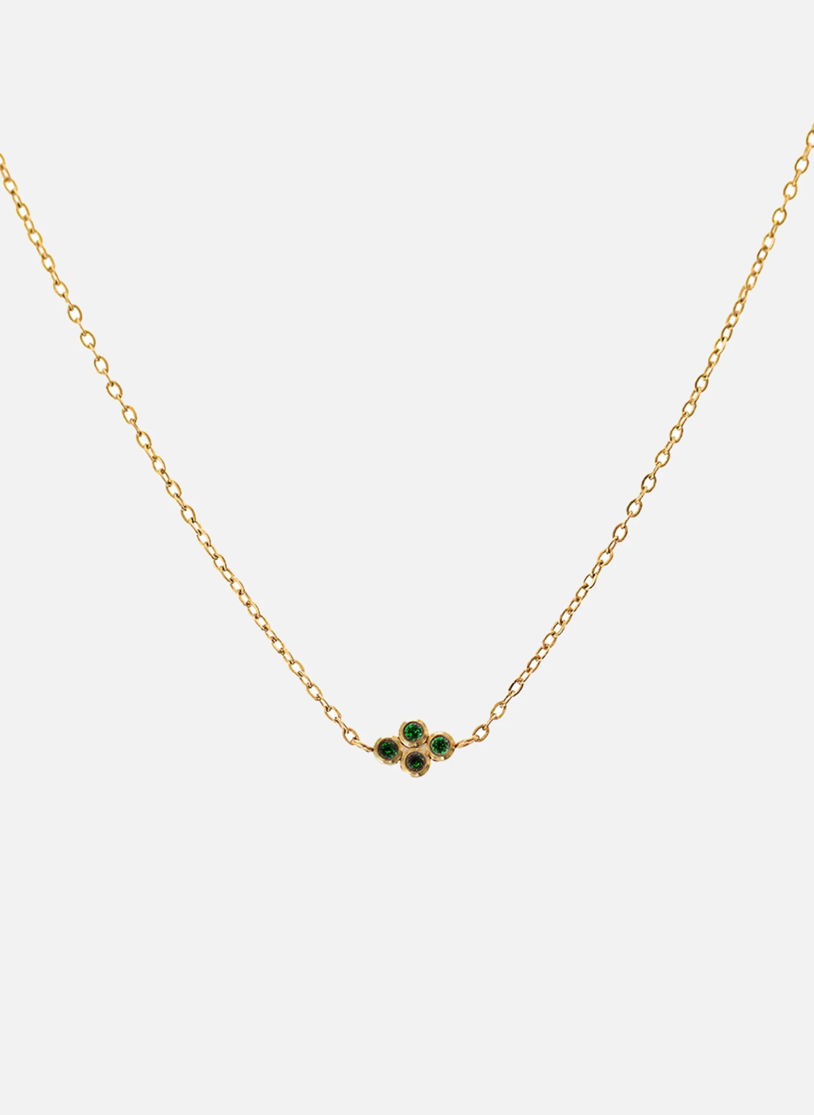 OURANOS - Collier chaîne ouranos | Vert