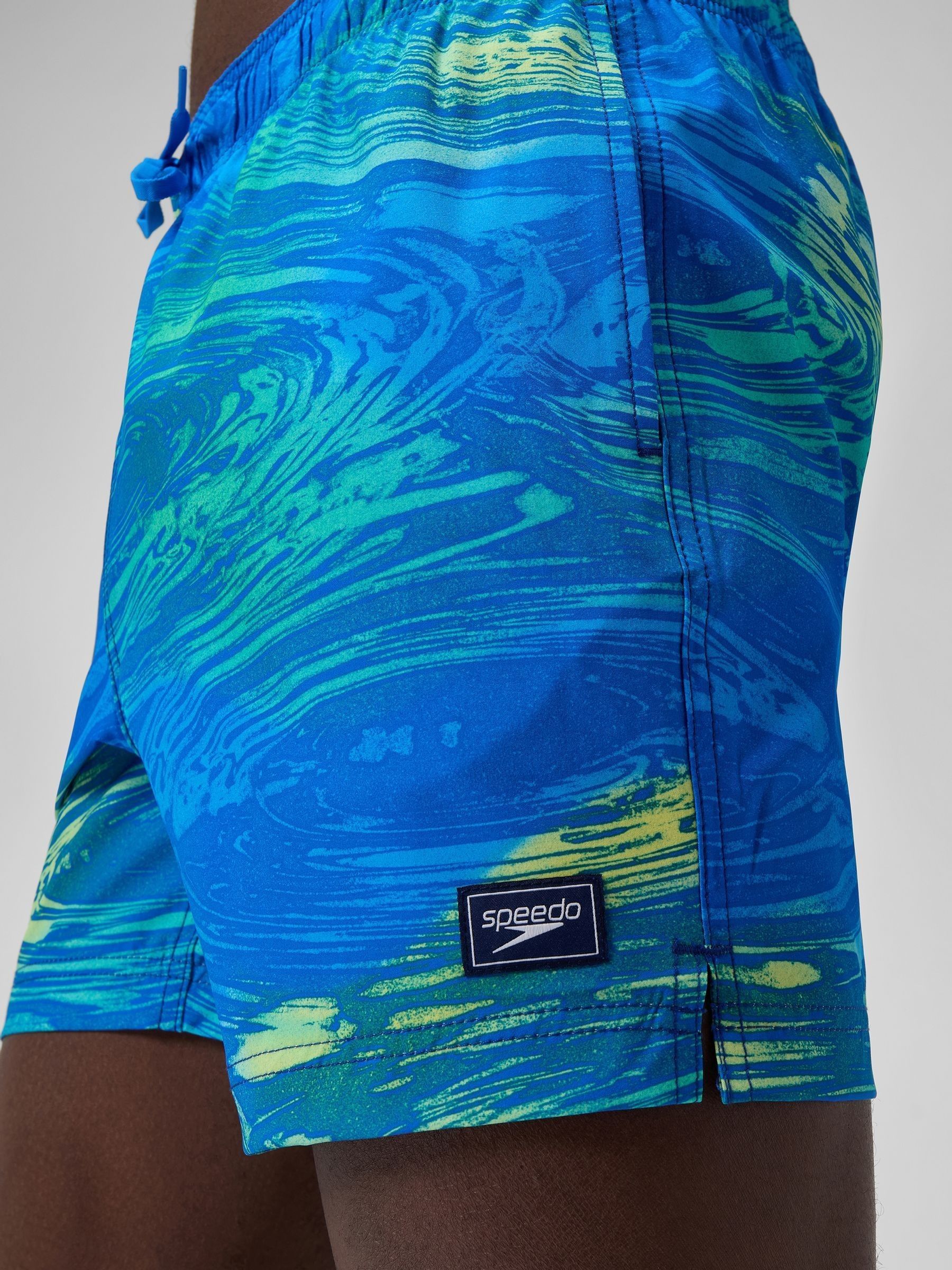 Groen - Speedo print Redondo Edge volleyshorts met print 16