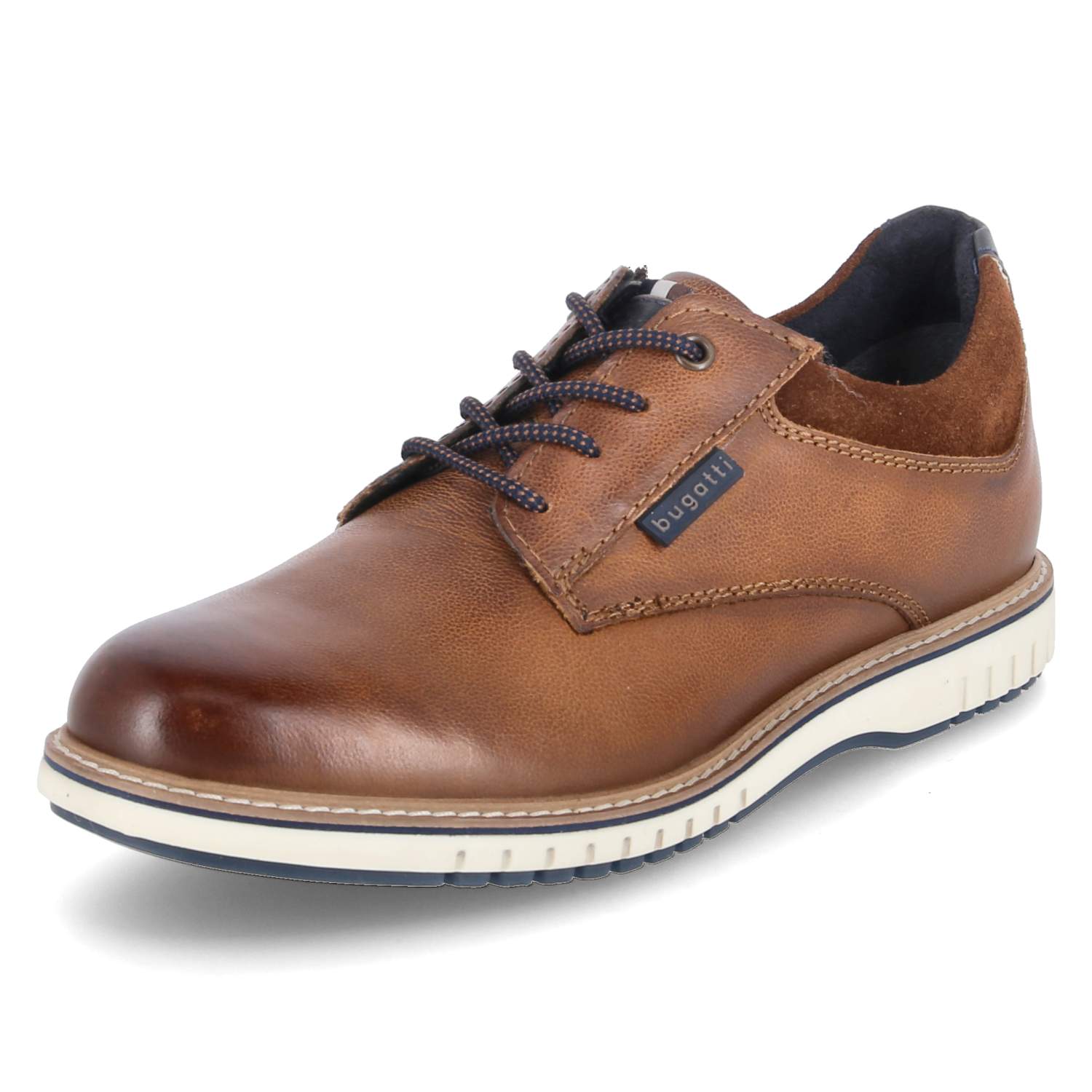 Bugatti Halbschuhe - cognac